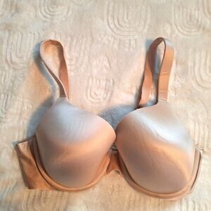 Soma 36D Full Coverage Shaping underwire light nude cream bra